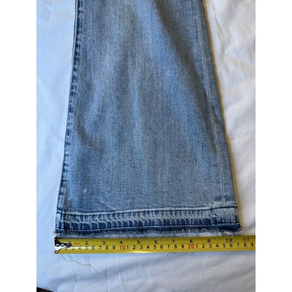 Lucky Brand Olivia Flare Womens Blue Jeans Stretch Boho Hippie 27x33 - Picture 7 of 8